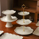 Jiayi Kitchen Decorative Dessert Table Display Rack Ornaments European Cold Dinner Tea Break Table Dessert Tray Afternoon Tea Dessert Rack Six-piece Set