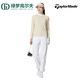 Taylormade泰勒梅高尔夫服装新款女士运动防风golf长袖立领上衣 白色-M13298 L