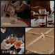 Édition de collection Zhangyu Keya Men's Forty Brandy 700ml * 6 bouteilles dans une boîte cadeau Boîte à vin étranger 700 ml 6 bouteilles 700 ml * 6 bouteilles
