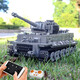 YuxingMowang Military Remote Control Electric Mammoth World World World Tank LEGO Assemblage compatible Blocons de construction Toys Boys Birthday Gift Tiger Tank [Version télécommande + Effet sonore]