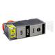 Befon PGI-825 Großkapazität Großer schwarzer Tintenpatrone (geeignet für Canon MX898/MG6280/IP4980/I CLI-826 Large-Kapazität Schwarzer Tintenpatrone