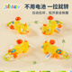 Jollybaby Meng Pet Turning Dolls Polching Rope will flipping, biting, 0-1 years old baby toy duck turning doll