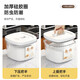 Added flour storage tank household rice noodle bucket noodle storage bucket insect-proof and moisture-proof sealed storage box rice container rice bucket
