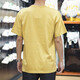 Nike (NIKE) short-sleeved T-shirt for men 2025 summer new half-sleeved sportswear knitted breathable round neck top DO7393-725 pure cotton DO7393-725 yellow XL Recommended weight 150-160Jin [Jin equals 0.5 kg]