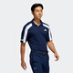 Adidas Golfkleidung Herren kurzärmelig T-Shirt Polo-Hemd bequem atmungsaktive Sport und Casual Jersey FJ9930 Marine Blue M