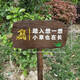 Zhongnuo Jiucheng anti-corrosion wooden vertical sign, care for flowers and plants, greening custom sign, lawn sign, warning sign 60cm*30cm*50