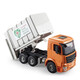 Double Eagle Large Remote Control Garbage Sorting Environmentally Friendly Transport Vehicle Manual Engineering Truck Truck Truck Children's Toy Car Boy 1 Garbage Sorting Sanitation Model Vehicle Official Standard