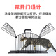 Washing cat cage, cat blowing cage, washing cat artifact, anti-scratch, blow-dry, cat bathing cage bag, fixed cat supplies, anti-scratch, washing cat cage, black S-suitable for 4 Jin Jin equal to 0.5 kg or less