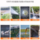 Futong DC deep well submersible pump household well water battery electric vehicle 12v48v72v volt high head deep well water pump 2500W [4872v] 14 meters wire 10 meters canvas tube [battery use] German permanent magnet all copper motor