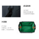 anello Japanese runaway bag men and women backpack computer compartment backpack Rakuten bag school bag AT-B0193A black