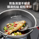 SUPOR stainless steel honeycomb non-stick wok 32cm frying pan gas induction cooker universal EC32JKC01