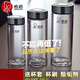 Sino Cup Damen-Anti-Fall-Einschichtglas-Glas-Tasse Tee Tasse Wasser Tasse Kristall verdickte XN-6015 6016 6017 mit Anti-Counterfiting New Bear Cover 6191-410ml No Free 410ml