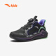 Anta Children's Sneakers Men's Big Children's Chaussures 2025 Automne Nouveau produit Bouton Moubble amortissant Lingyun Professional Running Chaussures [LINGYUN] Black / Silver 5508-4 34 pieds de longueur d'environ 21,5 cm