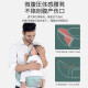 Aiboshi baby carrier waist stool front hugging multi-functional breathable storage newborn baby carrier children's stool M180