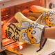 Magic kitchen insulation gloves, anti-scalding gloves, oven microwave gloves, high temperature resistant kitchen baking gloves, three-layer cotton, thickened, two packs - Miao Li Full Open