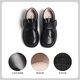 Aokang children's shoes boys leather shoes black soft bottom performance shoes spring and autumn new children's British style leather performance