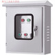 Outdoor stainless steel water pump control box, one for one use and one for backup, automatic water level and level sewage pump three-phase start and stop distribution box, visible inner and outer door 380 float distribution box, one control and one