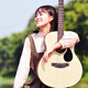 KEPMA Kapuma EDC/EAC Guitar Beginner Folk Guitar Newbie Kama Folk Novice Adult Electric Box EAC WAM丨Retro Color [40 inches]