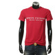 
ARMANI/AX Men's Letter Print Casual Short Sleeve Round Neck T-Shirt 8NZT72 Z8H4Z Red 1463 XS