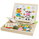 Mairu Magnetisches Puzzle Kinderspielzeug Mädchen 2-3-6 Jahre alter Junge Yi/Zhi Spielzeug Geburtstagsgeschenke Kinder Magnetischer Saug