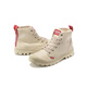 Palatina Hombres y mujeres Sports al aire libre Botas Martin Workwear Workwear Montaining Classic Canvas Zapatos Off-White 36