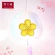 Chow Tai Fook Huayue Jiaqi series Internet celebrity small peach blossom gold pendant pure gold transshipment bead work fee 98 priced at about 2.15g F217845