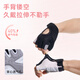 Made in JD.com, all-round women's fitness gloves, sports pull-ups, horizontal bars, cycling, non-slip, half-finger, pink and gray S-code
