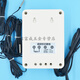 Alarma de prueba de temperatura de Zhewei Alarma de cuatro canales de cuatro canales Alta y baja temperatura Alarma superior e inferior Pantalla digital Control de temperatura ajustable Host 9904 + 4 2.5 metros de medición de temperatura + bocina