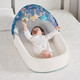 Fanruoman Portable Bed-in-Bed Baby Crib Foldable Newborn Sleeping Bed Mobile Bionic Womb Bed Anti-pressure TX. Blue