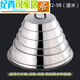 Ouoety Deich Aluminium Pot Deckel Abdeckung ländlicher Haushaltsspitztank Deckel Dampfer Edelstahl Großer Fassplattform Universal Pot Extra Dicker magnetischer High Deckel () 1098 cm