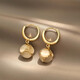 Idel Light Luxury Synthetic Cat's Eye Earrings 2025 New Trendy Niche Design Exquisite Earrings High-end Ear Jewelry for Women Baroque Earrings E0292