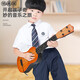 
Xuntu (XUNTU) Ukulele 23-inch male beginner environmentally friendly veneer children's small guitar introduction carbon ukulele red 1 inch 55cm dragon dance national trend (with first-class 17 inch