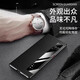 Excellent jeu Honor VS2 Case de téléphone mobile Écran pliant Honor Magic VS2 Case de protection Smart Window Phone Mobile Phone Mobile Responsering Bracket Bracket Cuir Magretic Cuir Business Hommes et femmes haut de gamme [Elegant Black] Luxury Leather Smart Window [Bracket Hidden Integrated]