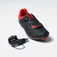 Hub und Bo Zeray Zhuorui Straße Cycling Schloss Schuhe Fuß-Pedal-Verriegelungskombination ER113 Fahrradschuhe Komfort Schwarz ER11301 +ZP-112 Straße Cycling 45