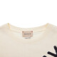 GUCCI Gucci 2023 new product Boys and children's letter printing round neck short-sleeved T-shirt beige 575114 XJEZI 9756 M 5A/5 years old/112c
