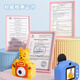 Disney Children's Camera Digitalkamera Handheld tragbares CCD Flat vorne und hintere Dual -Kamera kann Kindergeschenkspielzeug für Geburtstagsbooth und Mädchen Geschenkbox Geschenk Erdbeerbär aufnehmen
