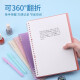 König Jim 9855tte Tefrenu Lose Blattspulen Buch B5 Notebook Student Office Ledger Notizier Perlenstil Dunkelblau