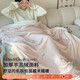 Langsha (langsha) ins girly lamb velvet blanket winter thickened velvet throw blanket office nap small blanket single bed blanket dessert puppy double-sided velvet skin-friendly and comfortable 70x100cm baby blanket
