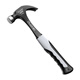 Otis conjoined claw hammer woodworking one-piece hammer household magnetic nail hammer hollow wall smashing hammer hammer tool small solid claw hammer does not turn around
