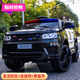 WORK BABY children's electric car four-wheel police car four-wheel drive car for men and women with remote control toy car that can sit in a baby stroller flagship version black four-wheel drive leather seat soft wheel electric drive