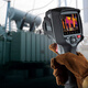 Huashengchang (CEM) high-definition thermal imager infrared thermal imager Industrial high-precision floor heating leakage measurement power failure thermal imager DT-9887 [High resolution]-20~650