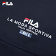 FILA Official Jacket Men's Autumn and Winter Basic Comfortable Simple Casual Commuting Stand Collar Top Jacket Men Legend Blue-NV XL 180/100A/XL