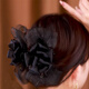 Xiangwan Hairpin Hairpin Organza Hairpin Bow Rose Clip Feminine Hairpin Back of Head Hair Accessories
