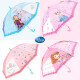 Disney children's umbrella girls kindergarten child student Frozen Princess transparent long handle baby umbrella DF19034-Q umbrella Frozen blue