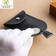 Cool kangaroo leather multi-function key bag pull-out mini small simple key bag large capacity male and female car key universal black