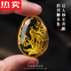 SNQP selects the quality of the new original ore amber intaglio carved water drop pendant, beeswax exquisite conformable pendant necklace for men and women, No. 15 inverted pendant, free certificate