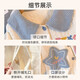 康帕美哺乳睡裙秋冬款前开扣产后喂奶月子服夏季薄孕妇睡衣生待产裙 SY2694 粉猫爪【暖冬套装】 L 【70-100斤】