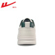 Huili men's shoes casual men's shoes autumn low top leather sports men's casual shoes versatile waterproof non-slip shoes men's Mi Green WXY1483 43