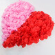 
June bride mixed color simulated rose petals hotel bed wedding birthday scene decoration 2,000 pieces of proposal on Valentine's Day on Chinese Valentine's Day