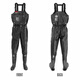 Baichao's new DRESS wading pants fishing wading suit one-piece waterproof lure breathable S size (height 160-165) 39-40